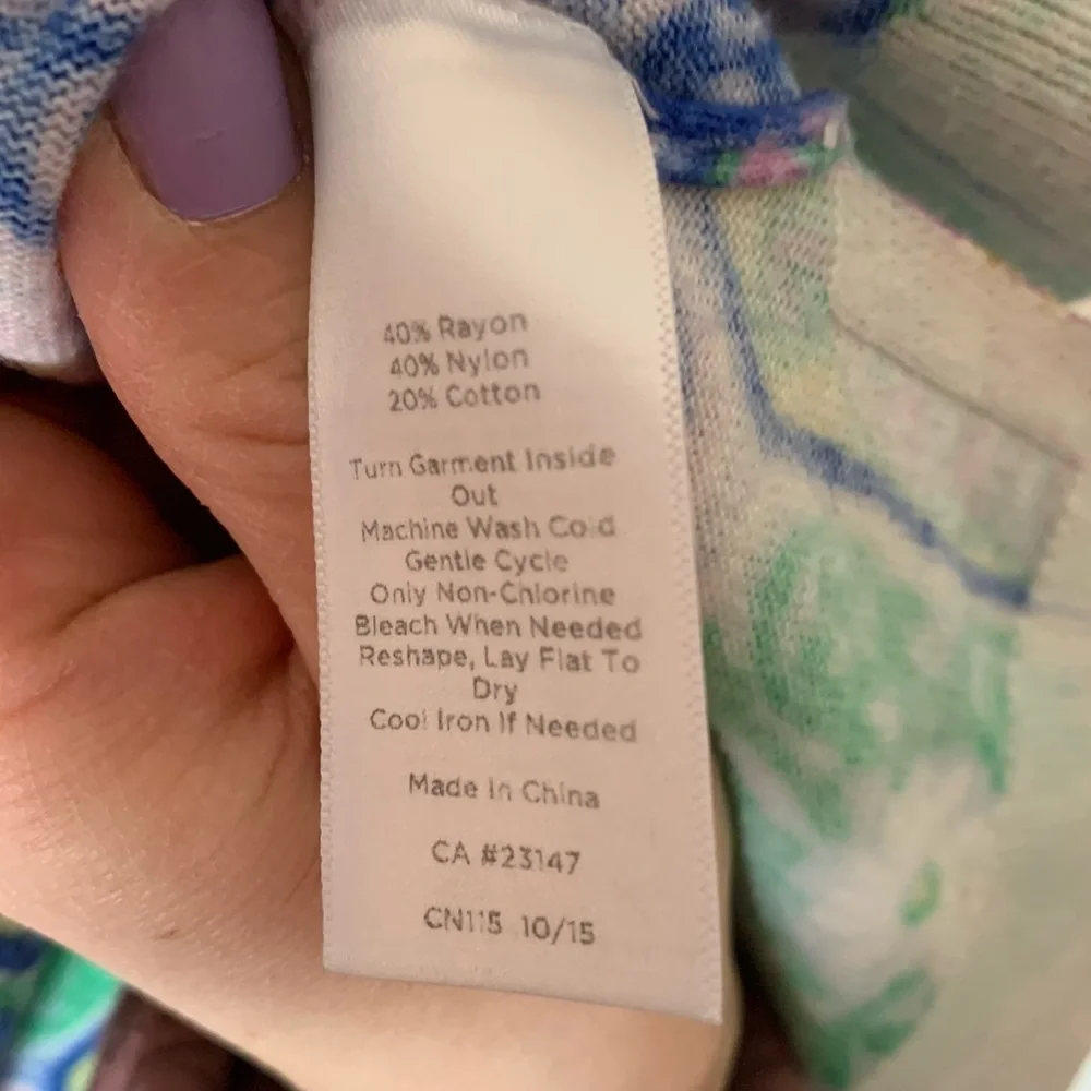 Talbots floral crew neck sweater - Picture 4 of 5